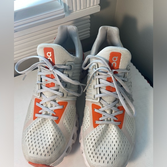 On Cloudswift 2.0 Men’s Running Shoes White Flame - Picture 4 of 7